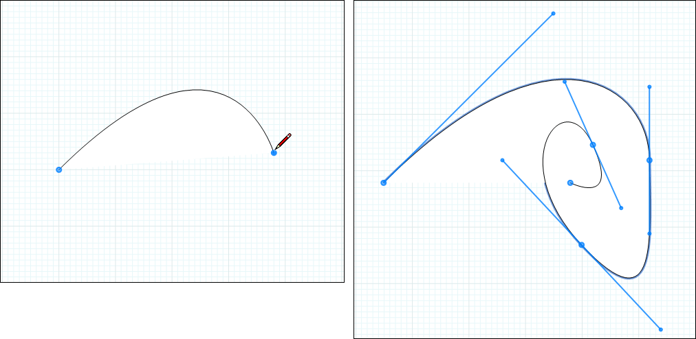 Curved Lines Circle Logo - Bending Lines and Shapes with Paths and Points | SketchUp Help