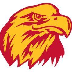 Red and Yellow Eagle Logo - Best Eagles image. Eagle logo, Eagles, Clip art