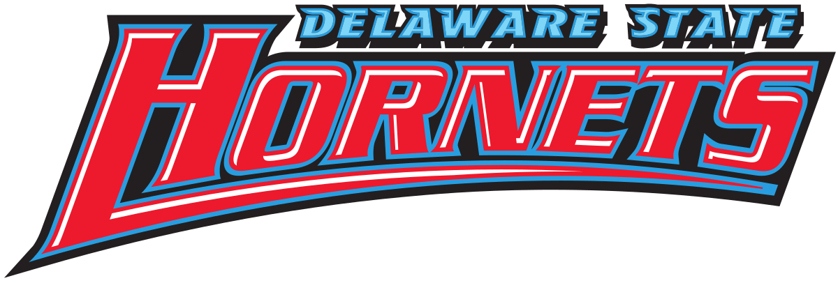 Delaware Fighting Blue Heads Logo - Delaware State Hornets football