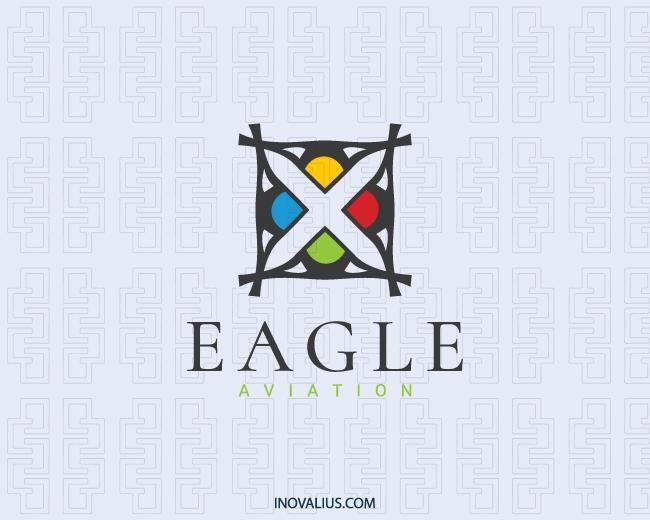 Red and Yellow Eagle Logo - Eagle Logo Design