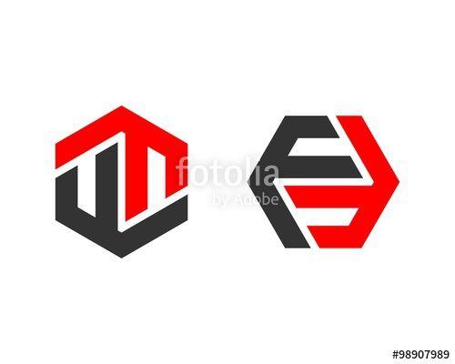 Hexagon Shape Logo - F Letter Hexagon Shape Logo Stock Image And Royalty Free Vector