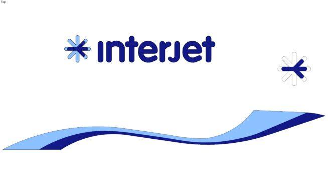 Interjet Logo - Interjet logo | 3D Warehouse