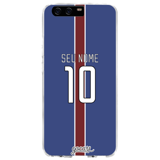 Between Red White and Blue Lines Logo - Team Jersey White Red Thin Lines Phone Case