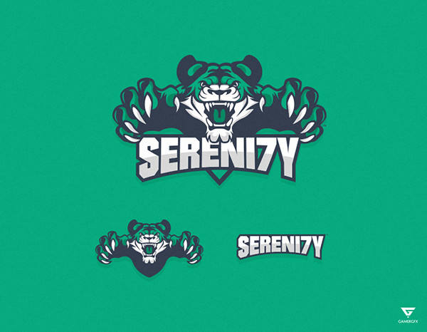 Green Tiger Logo - Mascot Logo - Green Tiger on Behance