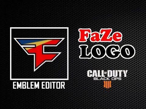 FaZe Logo - BO4 Emblem Tutorial LOGO! COD Black Ops 4 FAZE LOGO TUTORIAL
