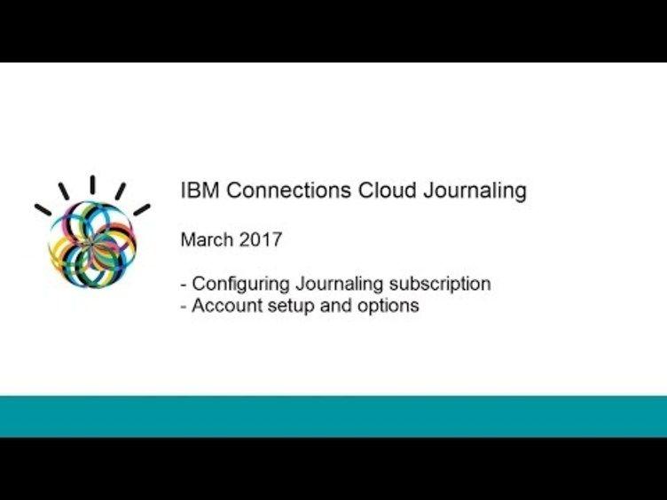 IBM Connections Logo - IBM Connections Cloud Journaling - IBM MediaCenter
