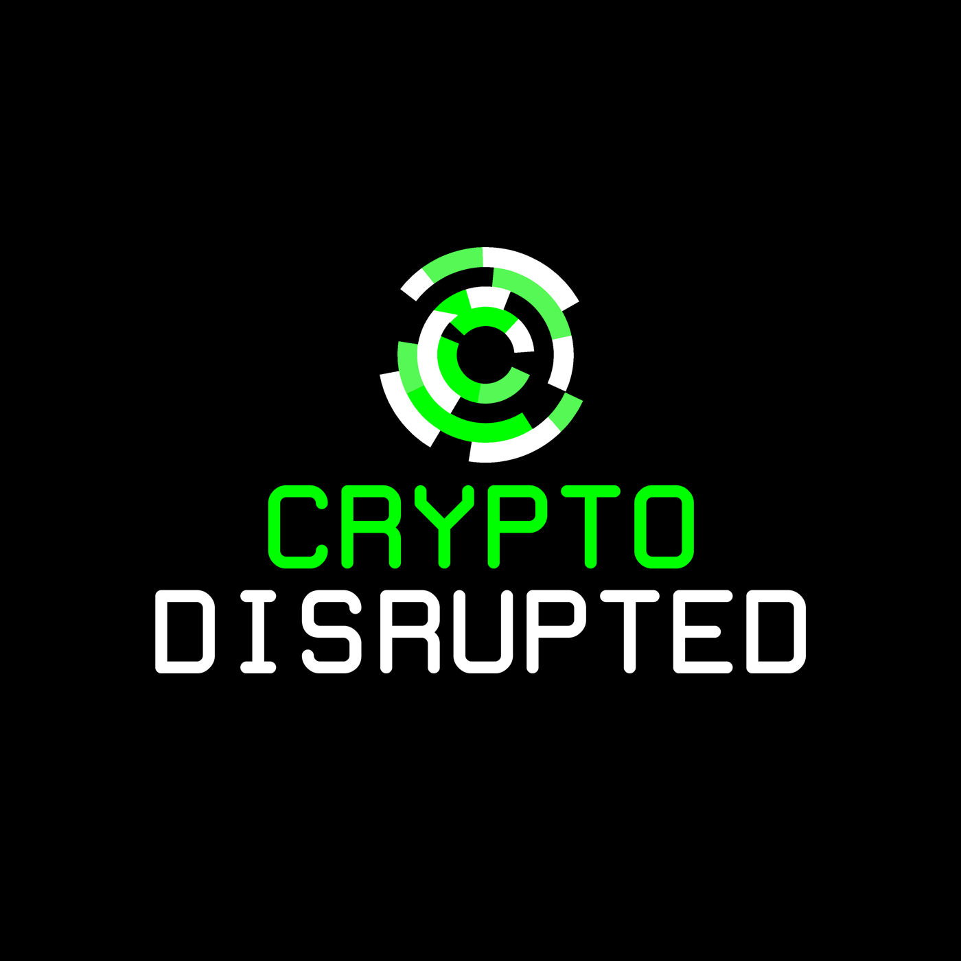 iTunes Green Logo - Crypto Disrupted Blockchain Cryptocurrency Podcast