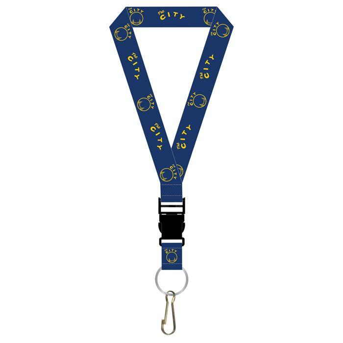 Lanyard with White Logo - Golden State Warriors Aminco 'The City' Team Lanyard