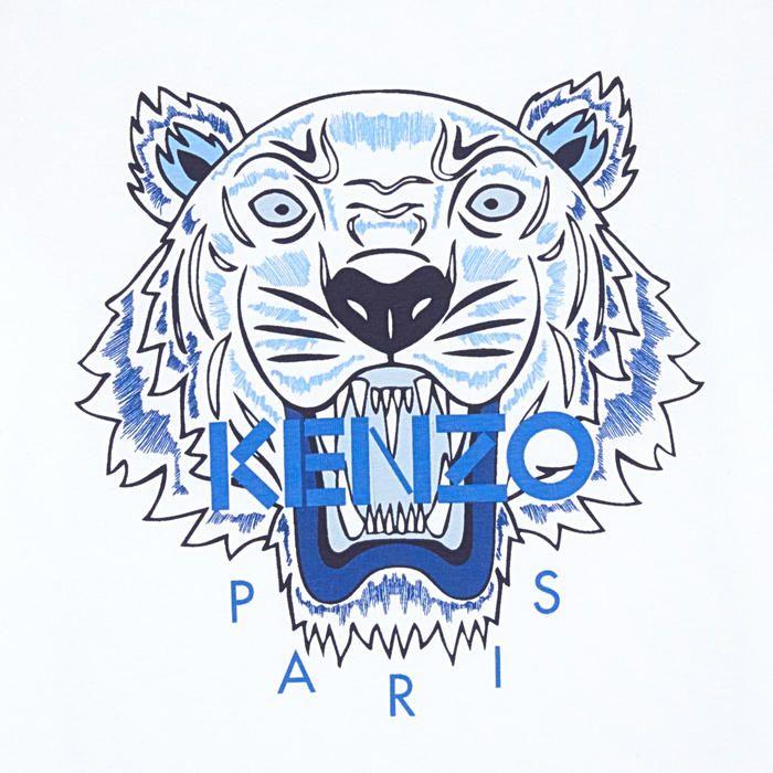 Kenzo Lion Logo - Tiger T-shirt Kenzo Kids for boys | Melijoe.com
