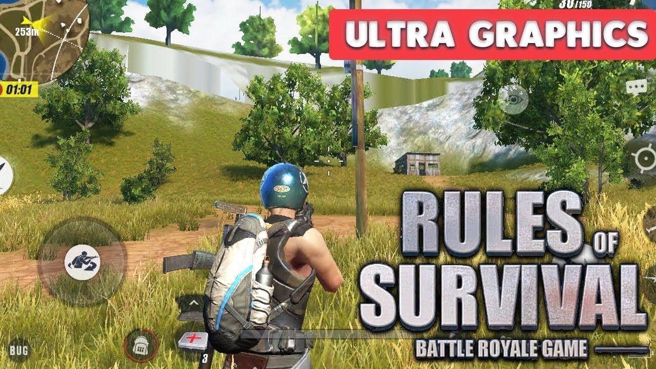 Survival Rules of App Logo - RULES OF SURVIVAL GRAPHICS / ANDROID GAMEPLAY