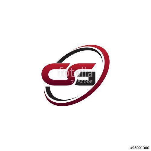C G Logo - Modern Initial Logo Circle CG