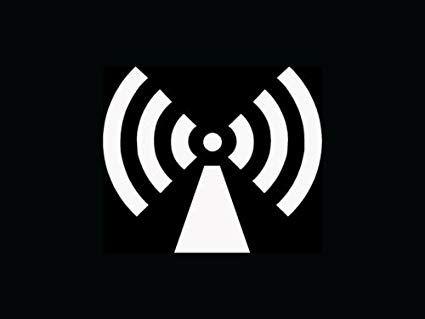Radio Tower Logo - RADIO TOWER Symbol Sticker Vinyl Decal Logo Icon Car