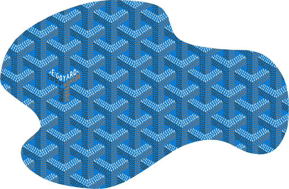 Blue Goyard Logo - How Goyard Is Entering the Age of Social Media | HYPEBEAST