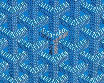 Blue Goyard Logo - Goyard | Etsy