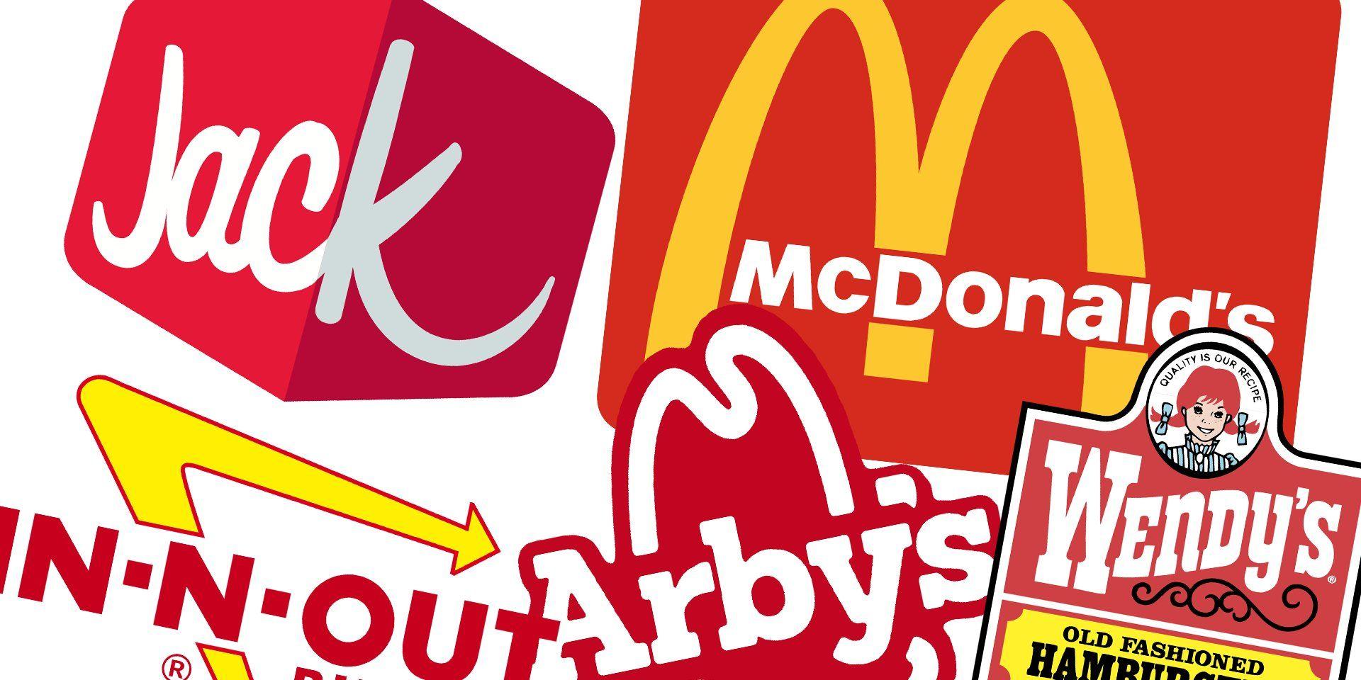 Red Food Brand Logo - Almost every major fast food chain uses red in their logo, why ...
