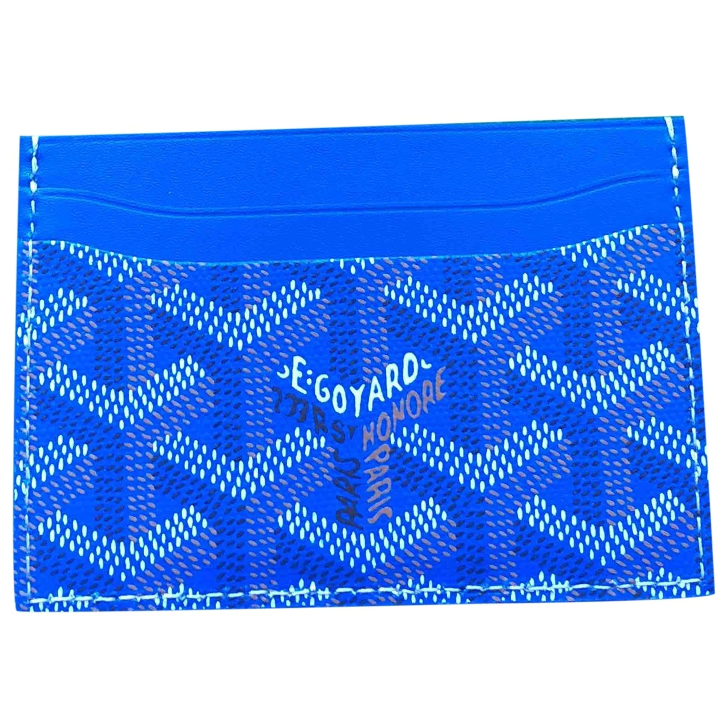 Blue Goyard Logo - Cloth small bag Goyard Blue in Cloth - 6842250