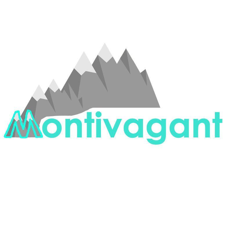 Simple Mountain Range Logo - Entry #2 by PhilXZ for The word “Montivagant” with mountains coming ...