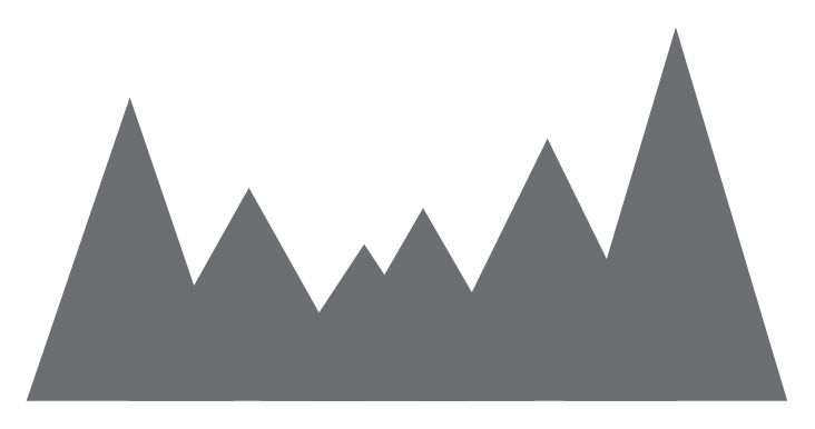 Simple Mountain Range Logo - Mountain10
