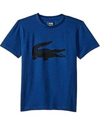 Blue Crocodile Sports Logo - Amazing Deal On Lacoste Big Boy Sport Croc Graphic T Shirt, Inkwell