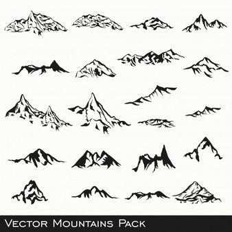 Simple Mountain Range Logo - Mountain Vectors, Photos and PSD files | Free Download