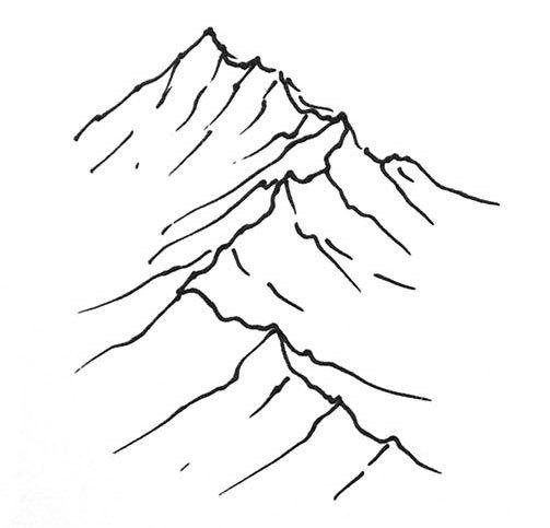 Simple Mountain Range Logo - Quick Mountain Tutorial!