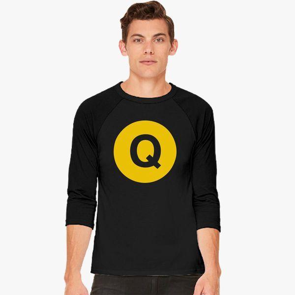 Q Train Logo - Omega Psi Phi Q train logo Baseball T-shirt | Customon.com