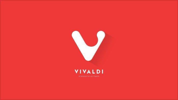 Vivaldi Browser Logo - Vivaldi Browser Sees First Stable Release's FOSS