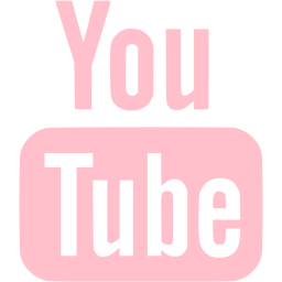 Custom YouTube Logo - Pink youtube icon - Free pink site logo icons