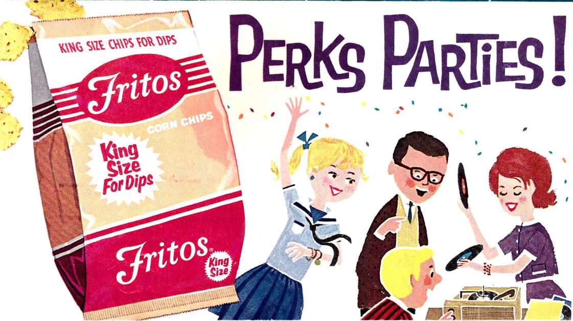Fritos Logo - and everything else too: Fritos Party Games '60