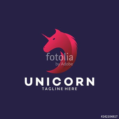 Red Unicorn Logo - red unicorn logo