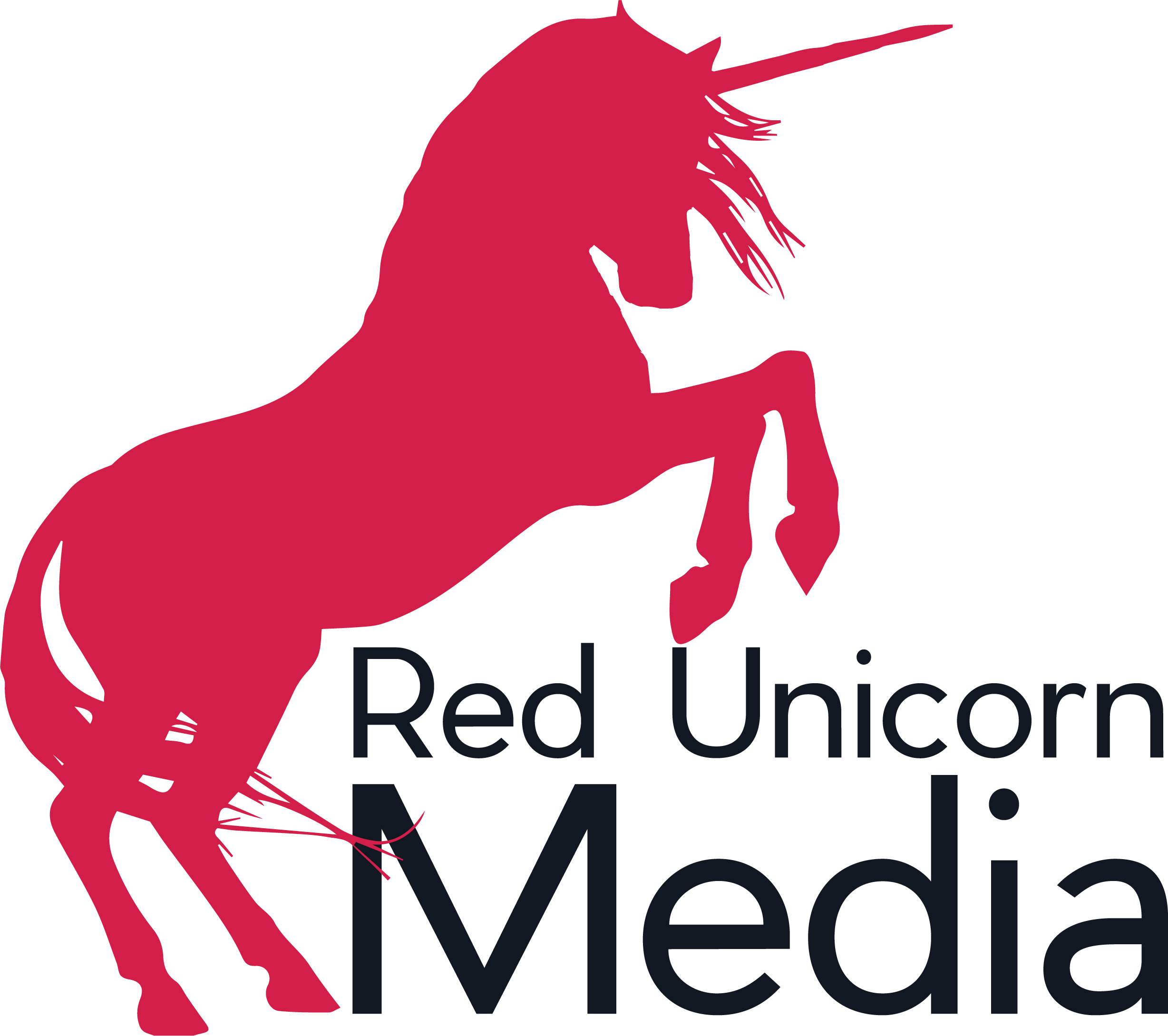 Red Unicorn Logo - Brand Visibility and Web Design with Alley Jean | Red Unicorn Media