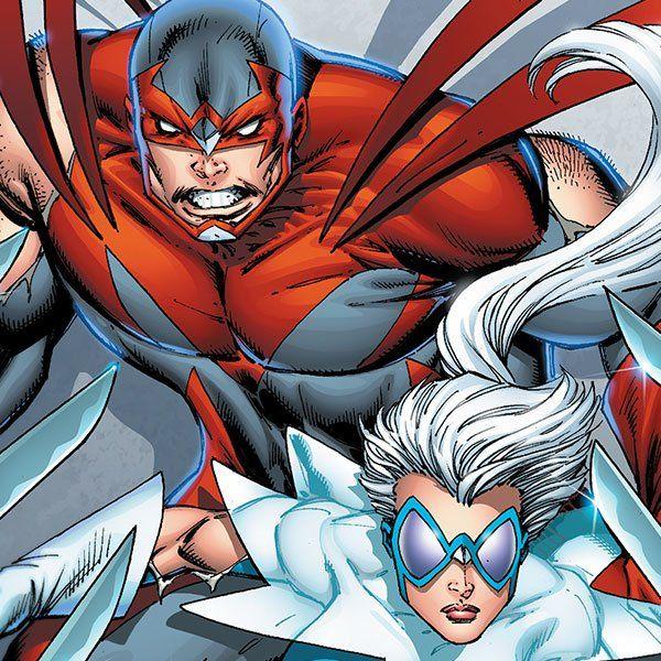 Dove Superhero Logo - Hawk & Dove