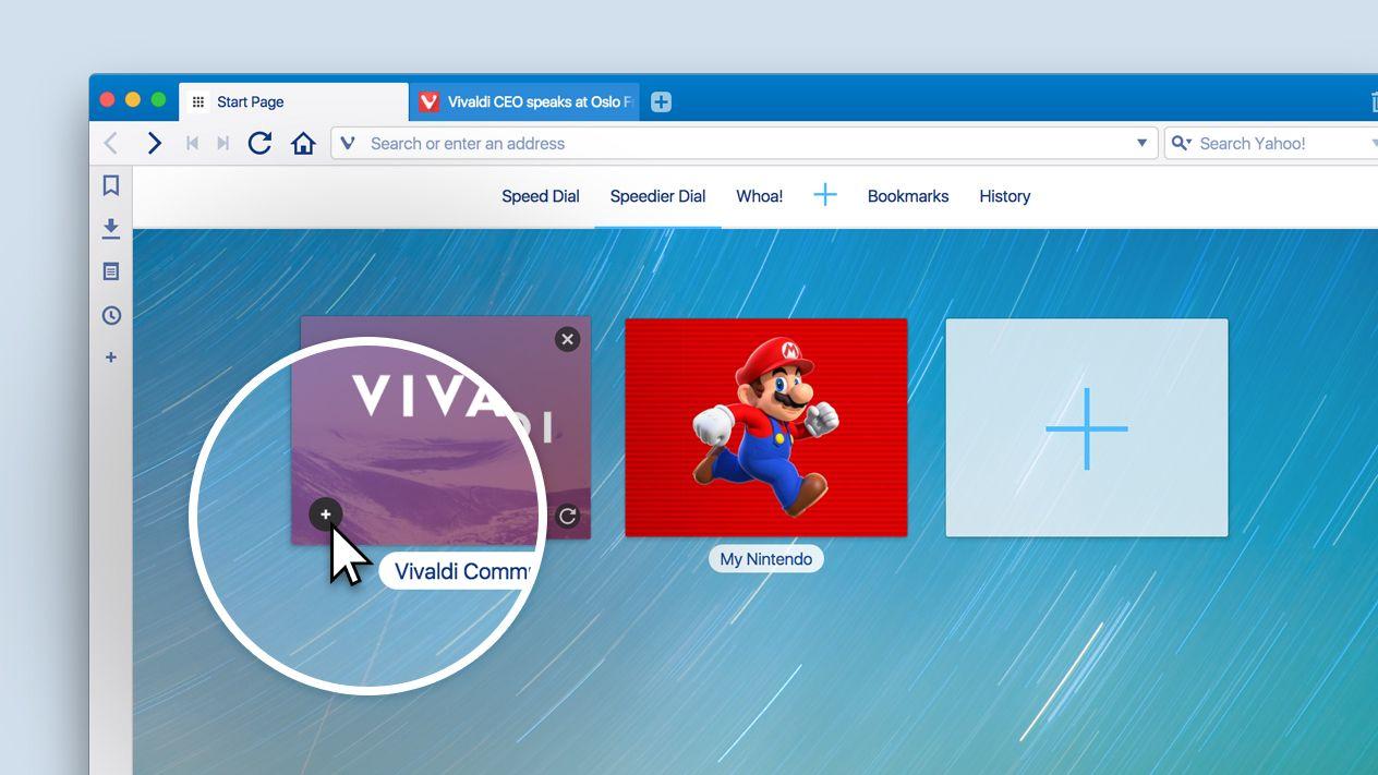 Vivaldi Browser Logo - Custom Speed Dial thumbnails | Vivaldi Browser