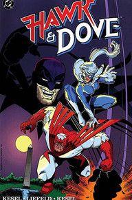 Dove Superhero Logo - HAWK AND DOVE