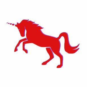 Red Unicorn Logo - Red Unicorn Stickers | Zazzle