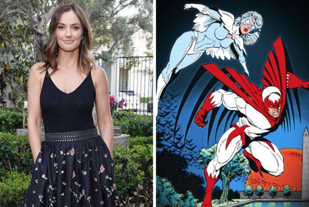 Dove Superhero Logo - Titans': Minka Kelly Cast As Dove In DC Live-Action Series | Deadline
