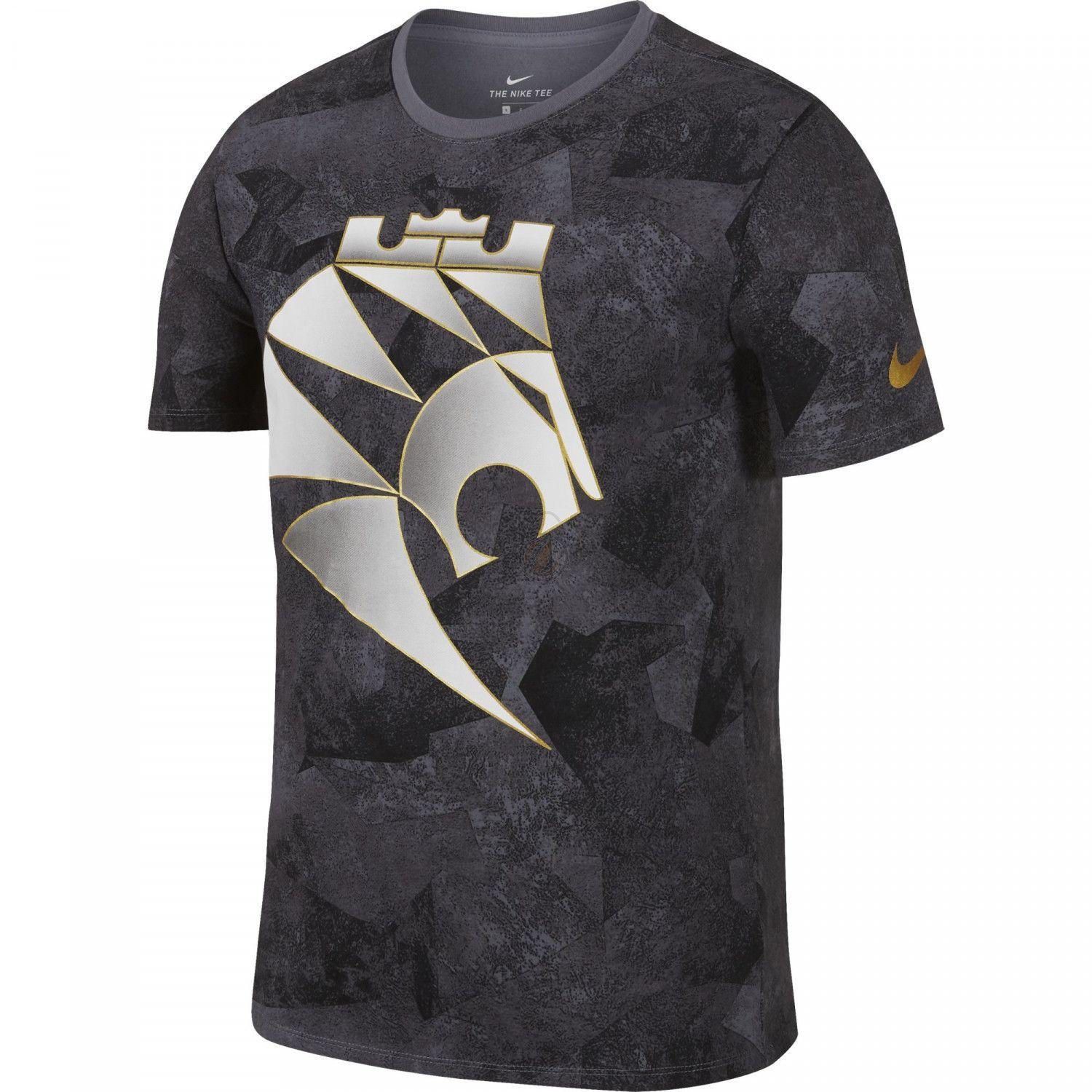 Shirt with Lion Logo - Nike Lebron Dry Lion Logo Tee - UK Basketball Specialist - SwiSh ...