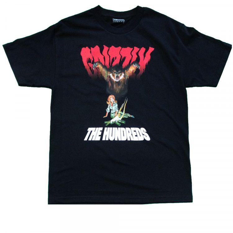 The Hundreds Grizzly Logo - The Hundreds x Grizzly Bear Woods black T shirt. Manchester's
