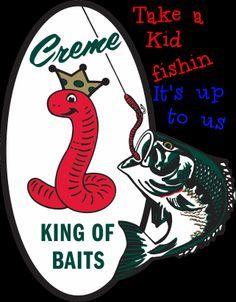 Fishing Worm Logo - 11 Best Creme Lures logo stuff images | Plastic worms, Fishing jig ...