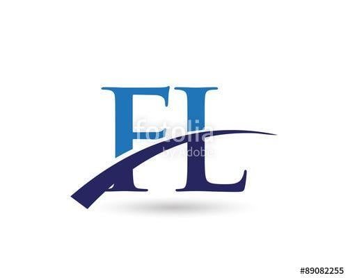 FL Logo - FL Logo Letter Swoosh Stock Image And Royalty Free Vector Files