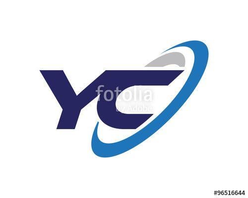 YC Logo - YC Letter Swoosh Company Logo