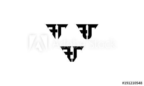 FL Logo - fl, fr, ff, emblem symbol icon vector logo this stock vector