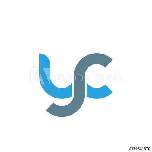 YC Logo - Initial letter yc modern linked circle round lowercase logo blue ...