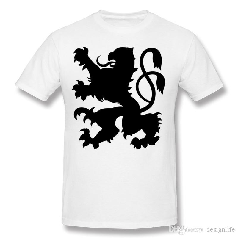 Clothing with Lion Logo - Brand New Men'S 100% Cotton Scotland Scottish Lion Flag Logo T ...