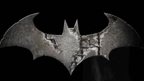 Broken Batman Logo - Arkham Asylum bat symbol