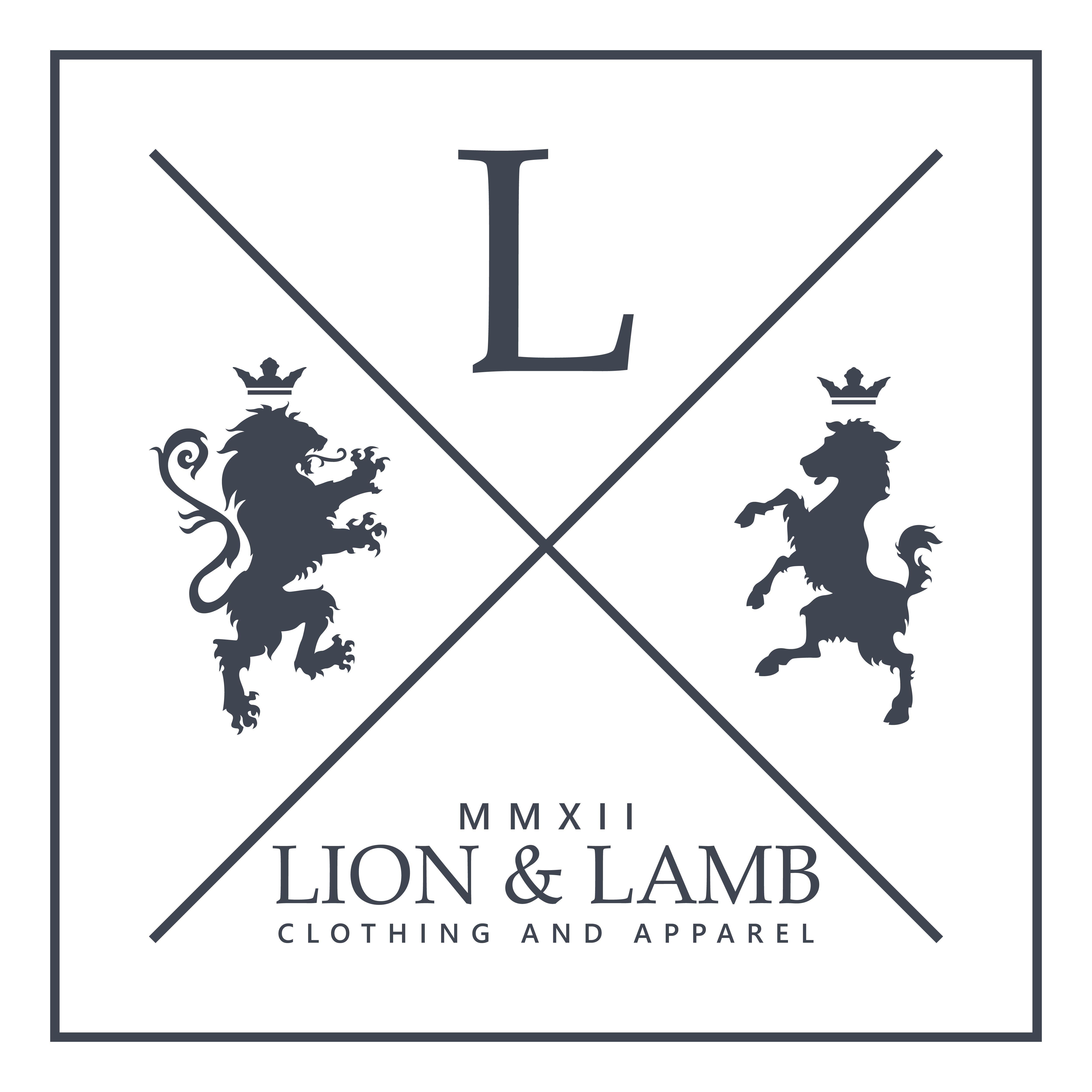 Clothing with Lion Logo - Lion & Lamb – 私はアバターです。