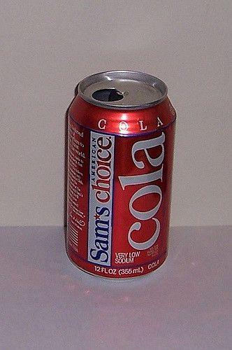 Sam's Choice Cola Logo - Sam's Choice Cola Can. a 1994 can of Sam's Choice Cola