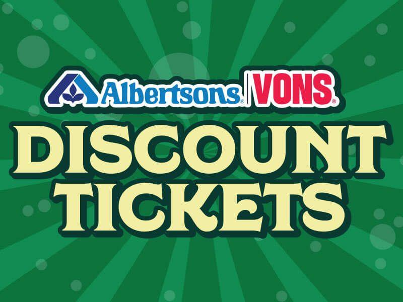 Albertsons Vons Logo - Discount Admission