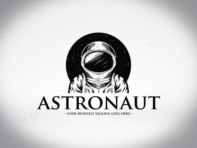 Astronaut Logo - Space Astronaut Logo Template by Alberto Bernabe | Dribbble | Dribbble
