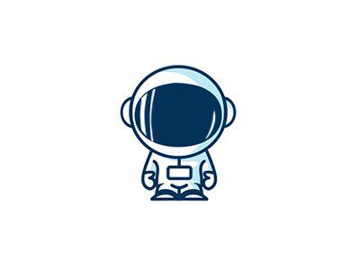 Astronaut Logo - Astronaut logo by Mad Hatter | Dribbble | Dribbble